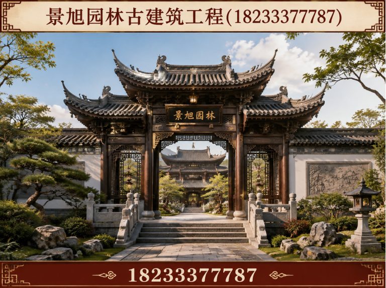 阜平县古建展示图